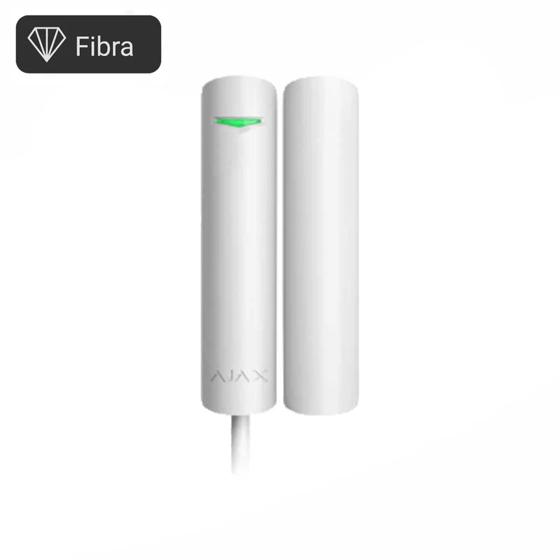 146367.03.WH1 - Ajax DoorProtect Fibra | Rilevatore Cablato Apertura Porte e Finestre Magnetico Grado 2