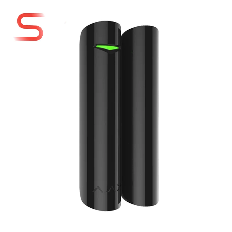 133195.03.BL1 - Ajax Superior DoorProtect Jeweller Nero | Rilevatore Apertura Wireless 868MHz Grado 2 per Porte e Finestre