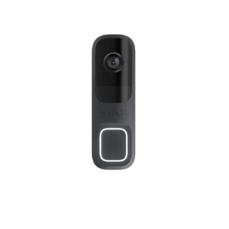 66392.125.GP1 - Videocitofono Ajax 4MP con Intelligenza Artificiale, Wi-Fi, PIR, Audio Bidirezionale, IR 6m, Compatibile HUB, IP54