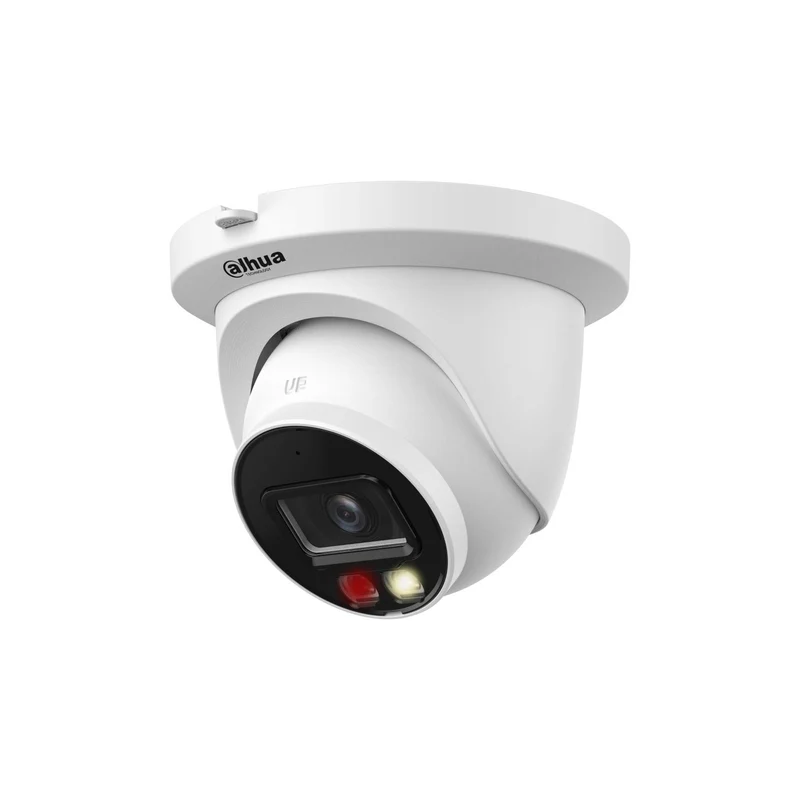 IPC-HDW2449T-ZS-IL - Telecamera IP Mini Dome 4MP Dahua WizSense Starlight, Varifocale, AI, IR+Luce Calda, Microfono, IP67 PoE