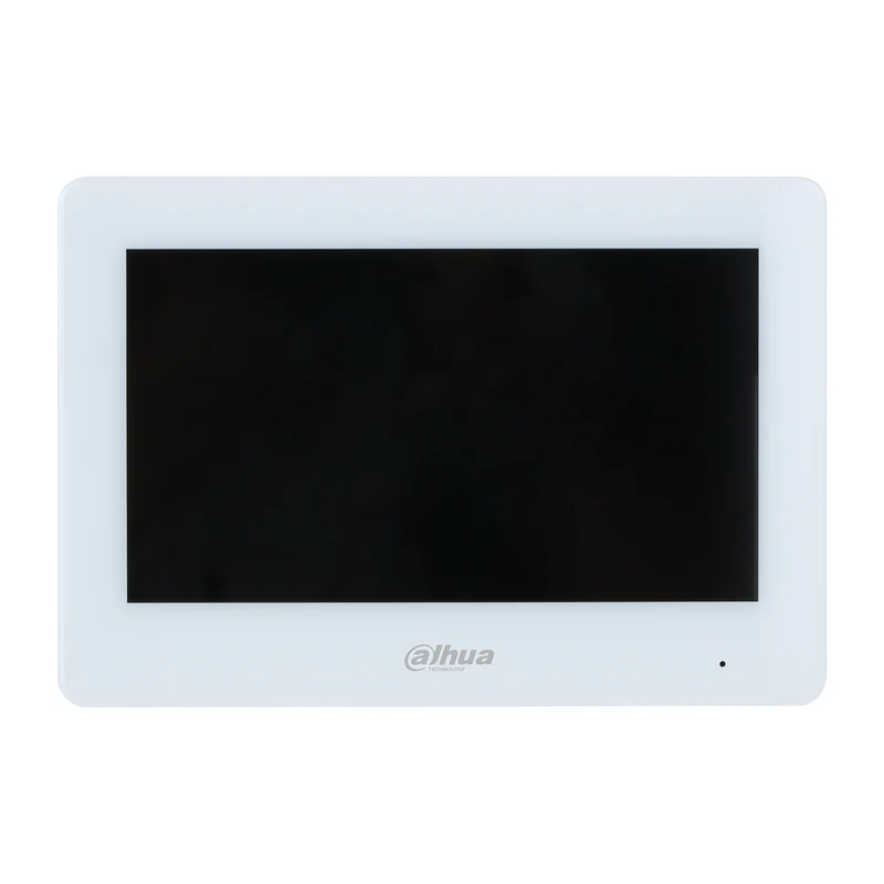 VTH5421HW-W - Monitor Interno IP PoE 7" Touch WiFi con Allarme, Slot SD - Dahua