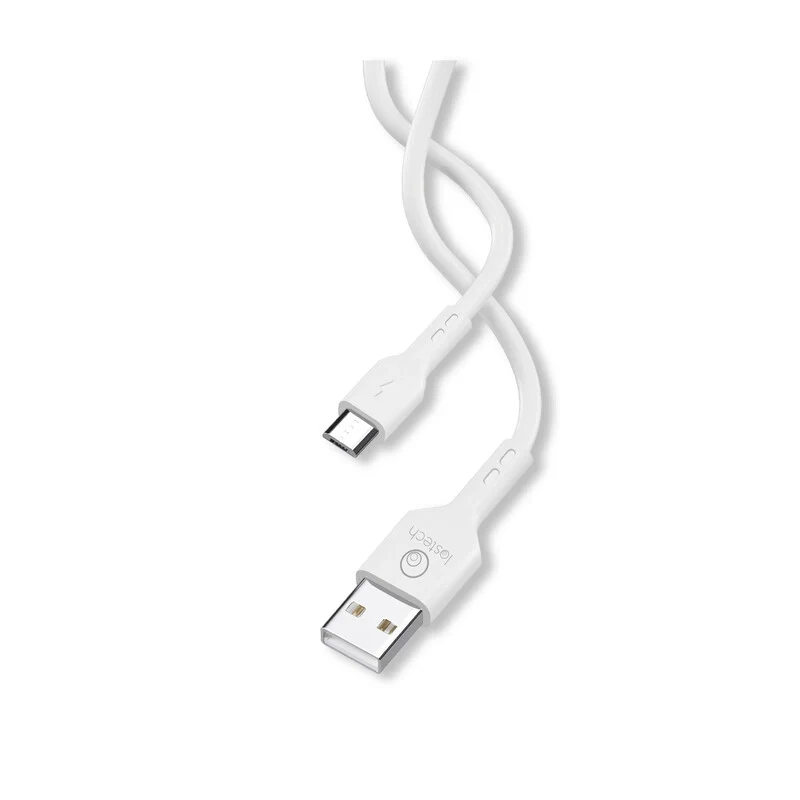 Flessibile Micro USB 1,5 m Bianco Cavo USB