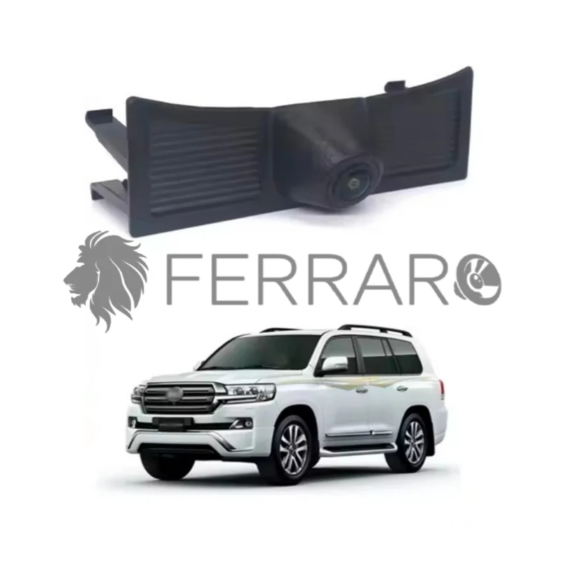 (PRENOTA) Telecamera Frontale per Toyota Land Cruise 200, LC200 (2018-2021), AHD, 1920x1080, 170° Gradi