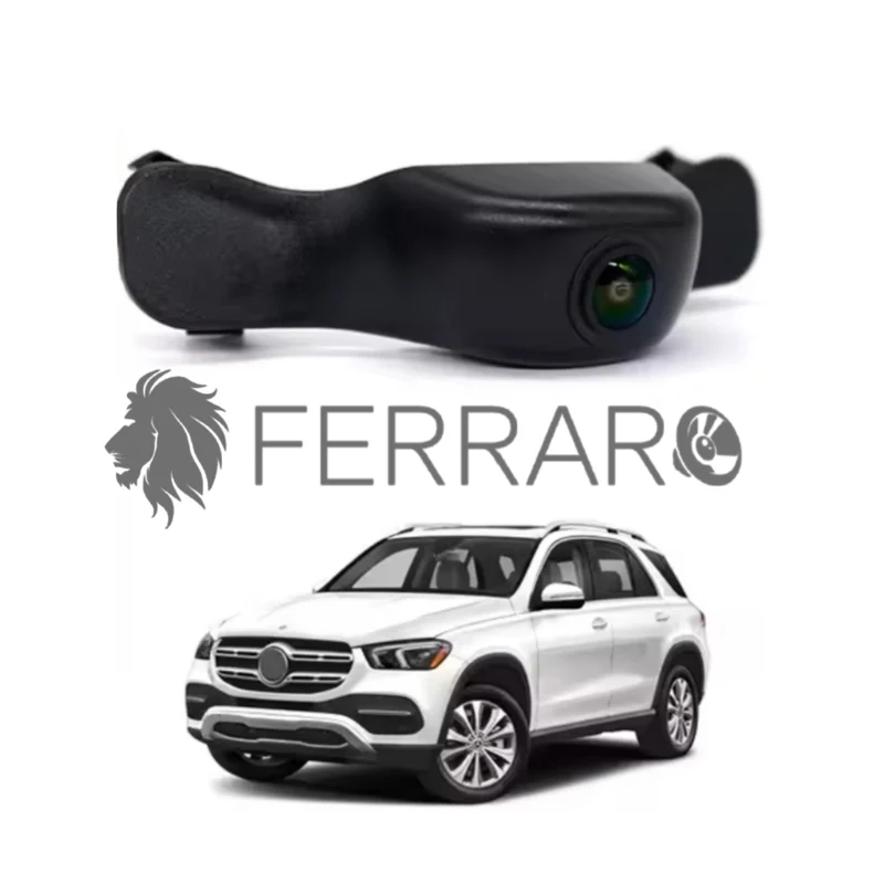(PRENOTA) Telecamera Frontale per Mercedes Classe B, GLE (Compatibilità in Descrizione), AHD, 1920x1080, 170° Gradi