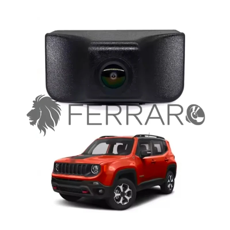 (PRENOTA) Telecamera Frontale per Jeep Renegade, Cherokee (2014-2021), AHD, 1920x1080, 170° Gradi
