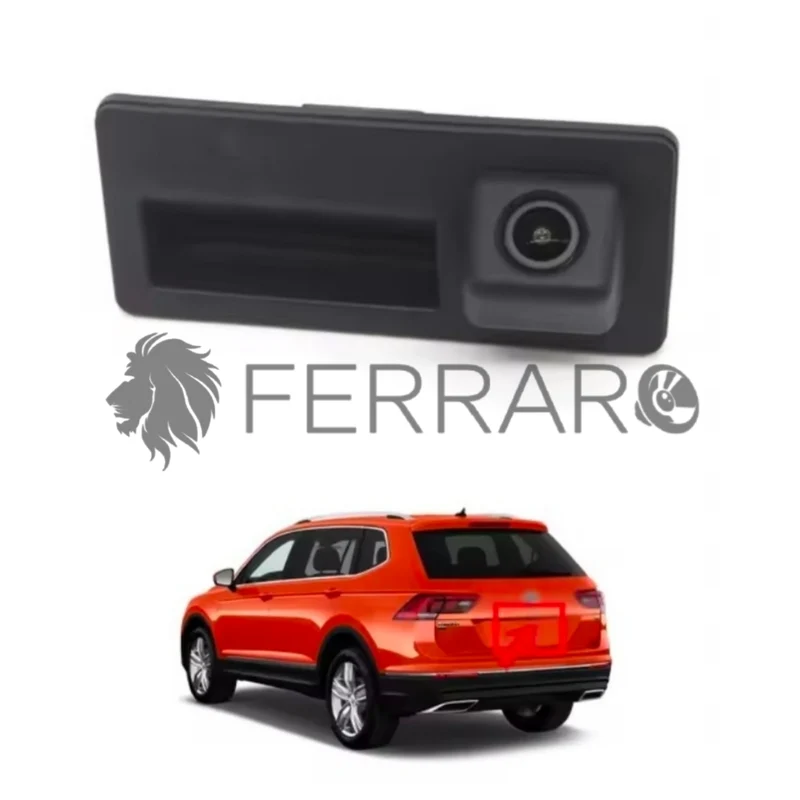 (PRENOTA) Telecamera Posteriore per Volkswagen Tiguan (2016-2020), AHD 1920x1080, 170° Gradi