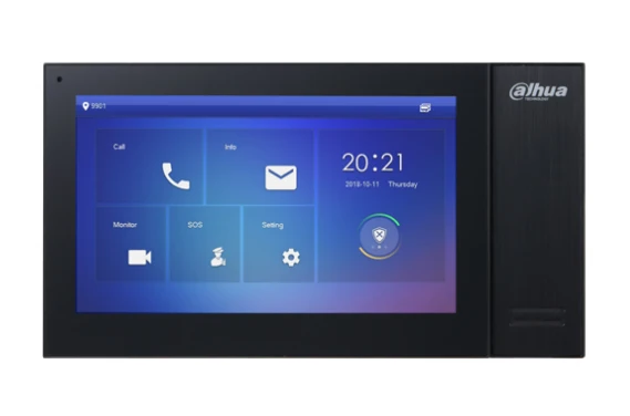 Dahua Technology VTH2421FB-P sistema per video-citofono 17,8 cm (7") Nero
