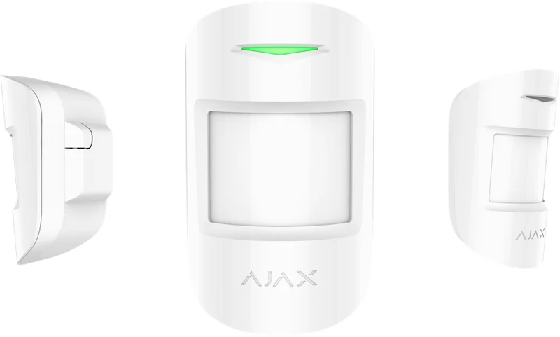 38198.02.WH1 - Ajax MotionProtect Plus Sensore a raggi infrarossi passivo (PIR)/Sensore a microonde Wireless Parete Bianco