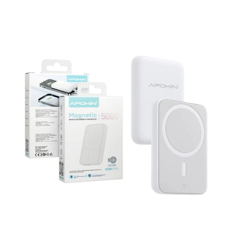 Magnetic Battery Pack per Magsafe 5000mha PC029 Apokin