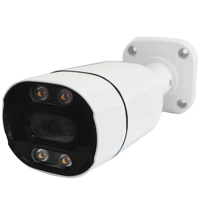 Telecamera 5 Mpx Videosorveglianza Ahd 5Mp 3.6Mm 4 Led Visione Notturna A Colori