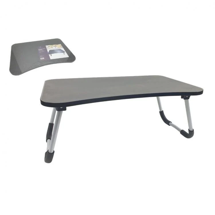Tavolino Da Letto Pieghevole Vassoio Per Colazione Pc Notebook | Col. Legno Nero