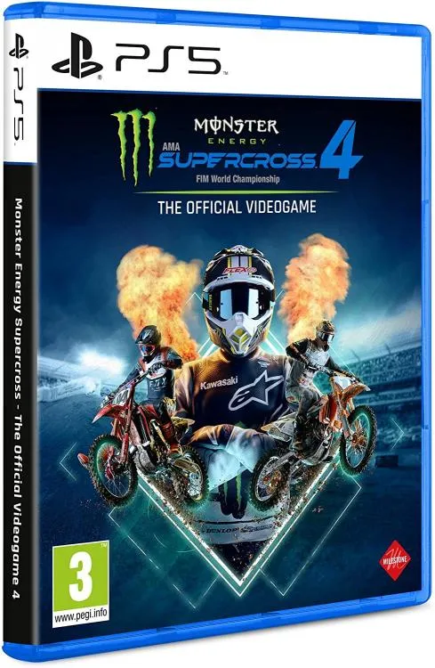 MONSTER ENERGY SUPERCROSS 4 EU PS5 VIDEOGIOCO ITALIANO PLAY STATION 5 NUOVO