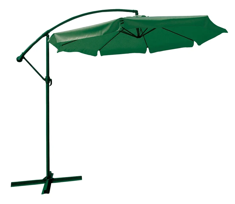 Ombrellone Decent Acciaio Flyn Ø 300 cm Verde