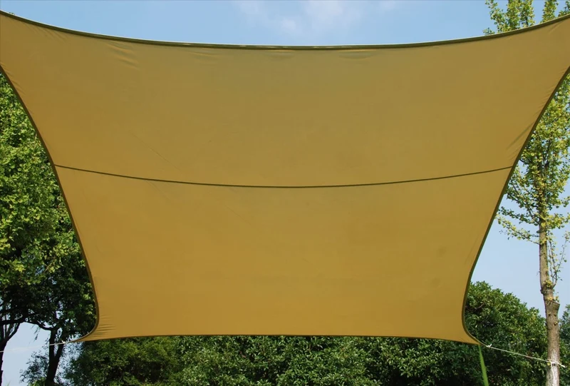 Tenda Vela Ombreggiante Hdpe 2,9 x 2,9MT Beige i Giardini del Re