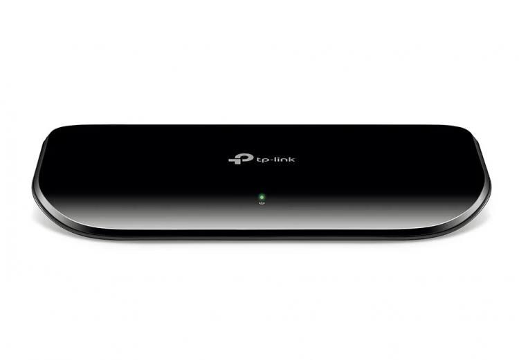Tp-Link Switch Gigabit 8 Porte Hub Rete Lan 10/100/1000Mbps Tl-Sg1008D Ethernet