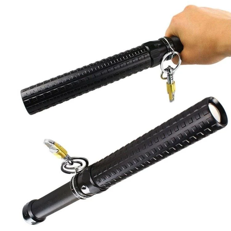 Torcia Tattica Militare 80000W Ricaricabile Zoom a forma di Bastone Randello