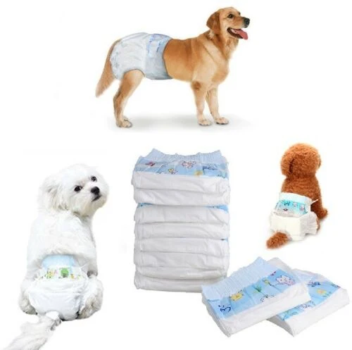 Pannolini Per Cane Polimeri Assorbenti Igienici Mutandina Ciclo Cani Gatti Tg-L