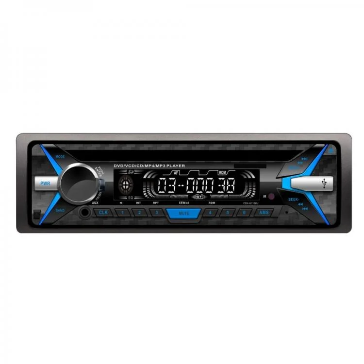 Stereo Auto Autoradio Cd Dvd Mp3 Mp4 Usb Aux Bluetooth 60W Frontalino Estraibile